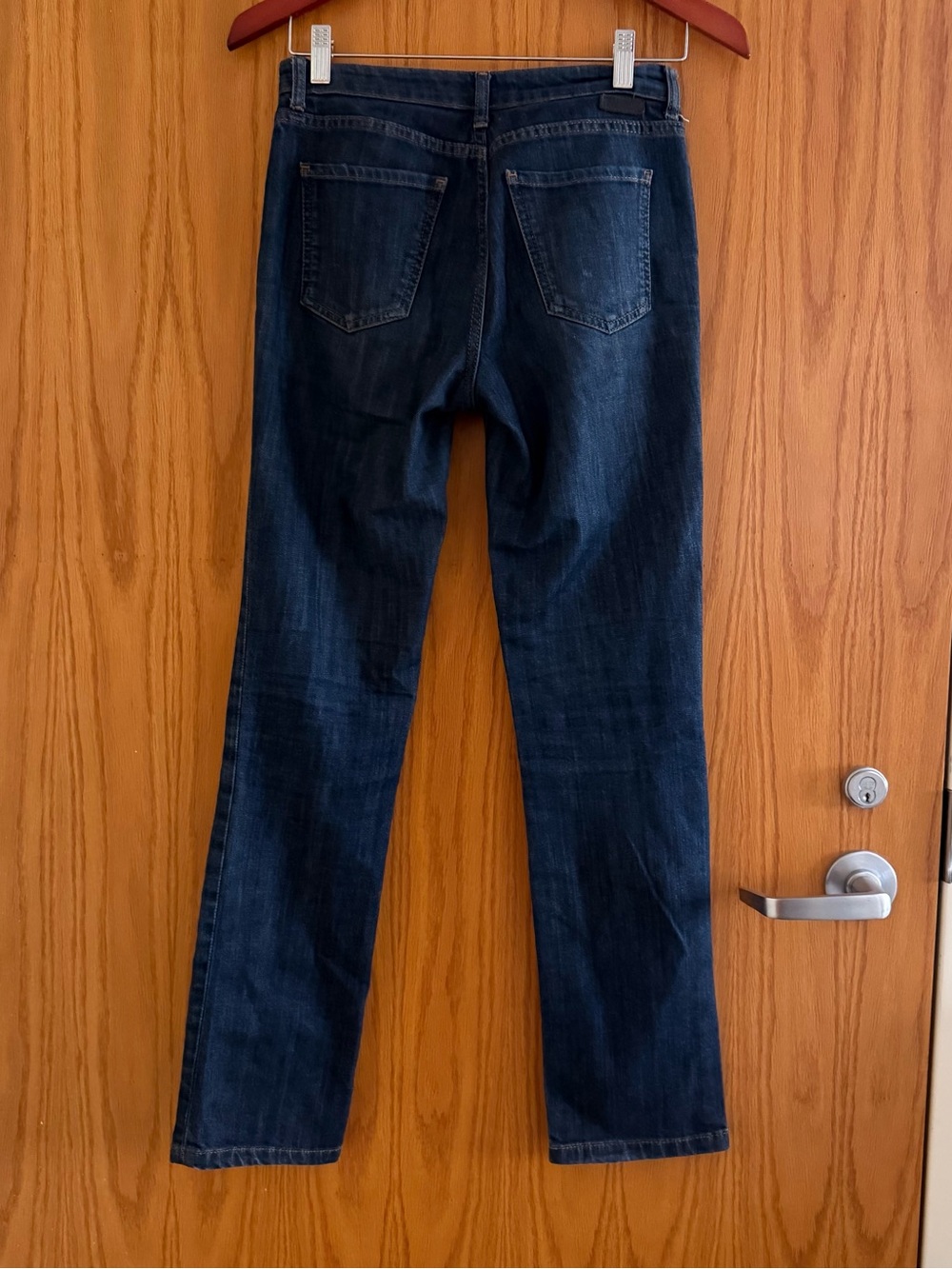 Boden Dark Blue Straight-Leg Jeans - Women Size 2R - Picture 2 of 8